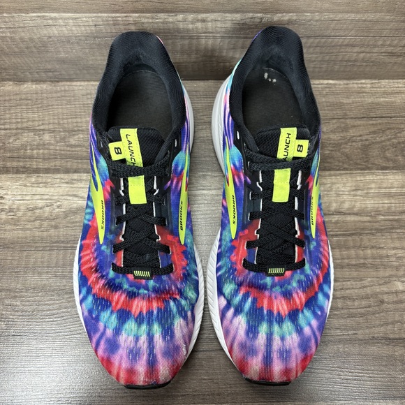 Brooks Launch 8 Red Purple Blue Womens US Size 9 1203451B011 Running Shoes - Picture 8 of 10